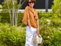 【50代の夏を盛り上げるデニムコーデ10選】夏でも暑苦しく見せず爽やかに！