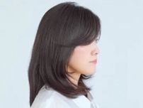 産毛とおくれ毛を生かして奥行きのあるセミロングに【50代髪型・ヘアスタイル】