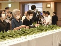 松山大空襲から80年、遺族ら追悼式　平和継承の大切さ再認識