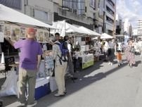 松山市駅前広場で「一杯」　社会実験イベント、飲食にぎわう