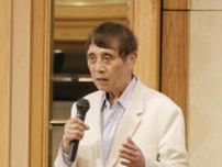 松山城など古里の文化に誇りを　建築家・安藤忠雄さん講演