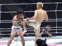 【RIZIN】9年ぶりフライ級・元谷友貴がGP1回戦でヒロヤ圧倒　「絶対優勝するので」高らか宣言