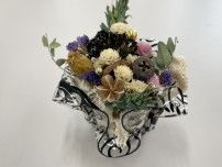 ドライフラワーの寄せ植えを作ろう