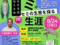 第16回昆虫講演会　セミの生態を探る！