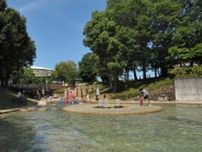じゃぶじゃぶ水遊び！ドラ夢の泉広場
