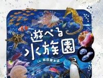 ペンギンが天神に！「遊べる水族園 in 岩田屋本店」8/2より開催