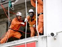 東北大会に県内初女性出場　福島県郡山消防署の五十嵐叶さん　仙台で引揚救助の技術競う