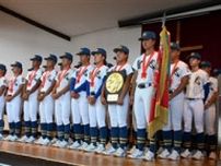聖光の竹内主将　夏こそ日本一を　高校野球福島大会優勝を報告