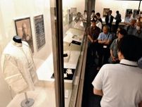 福島県と戦争…貴重な資料　県立博物館で夏の企画展、家族への手紙や軍服