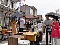 昭和の風情たっぷり…喜多方レトロ横丁、きょうまでイベント