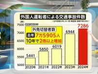 外国人運転者による交通事故件数は減るのか？観光客らの「外免切替」不可能に　試験問題が10問→50問…審査厳格化　警察庁が方針