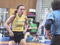 七夕の短冊につづった願いは…女子レスリングのウクライナ代表が至学館大学で合同合宿「今この瞬間も心配」