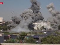 イスラエルがシリア首都ダマスカスを空爆…暫定政府の国防省などへの攻撃で3人死亡34人負傷
