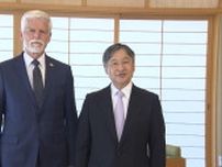 天皇陛下がチェコ大統領と面会　広島訪問に謝意…作曲家「ドボルザーク」の話題も