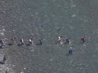 「こんなに歩くとは…」林道崩落で登山者ら“孤立”川など渡り170人が下山　27日も同様の対応へ　静岡市