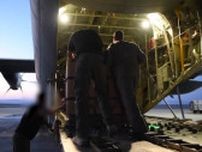 イスラエル軍がガザで人道物資の空中投下を開始　人道回廊設置し「人道停戦」実施も