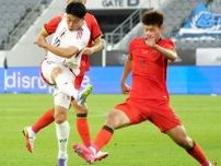 サッカー日本代表は「韓国代表戦に総力を注ぐ」。韓国メディア、主力温存でも強い宿敵を称賛【E-1選手権】