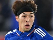 目には涙。アキレス腱断裂で離脱の遠野大弥、横浜F・マリノスのサポーターが声援で励ます！ 名古屋グランパス戦後に挨拶