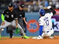 9回盗塁成功の大谷翔平は「いいプレー」　ロバーツ監督大絶賛「経験に基づくギャンブル」