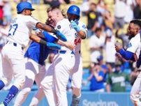 ド軍がサヨナラ勝ち　大谷翔平が球団タイ5戦連発37号、9回敬遠…フリーマンが劇打