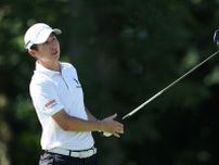 星野陸也が首位と3打差8位 久常涼が6打差43位スタート