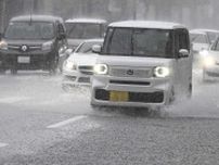岐阜県内の所々で激しい雨　岐阜市で７月の観測史上最大値を記録
