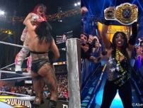 【WWE】イヨが女子世界王座陥落 女子大会メインでリアと激闘もマネー権行使のナオミに敗北