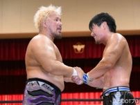 【DDT】HARASHIMAが先輩・真壁と合体で初の地元凱旋マッチ快勝