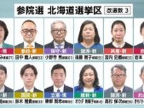 【参議院選挙】候補者たちの訴え①自民高橋氏「知事16年原点回帰」国民鈴木氏「現役世代へ経済対策」保守小野寺氏「SNSで認知度アップ」諸派稲原氏「新しい政治をAIで」
