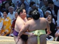 美ノ海、嘉陽との幕内初の沖縄出身対決「初めて対戦できてうれしい」…６月は「美ノ海杯」開催し沖縄の相撲熱を実感