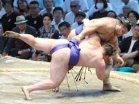 高安１敗死守「しっかり反応できた」安青錦の内無双耐えた！　初賜杯へいざ１０度目の正直