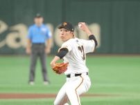 【巨人】赤星優志　自身初シーズン１００イニング達成「先発で試合を作っていかないといけない」負け越した相手に「また抑えていけるように」