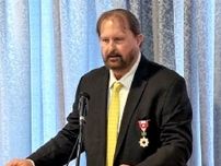 【阪神】旭日小綬章のランディ・バース氏が米ヒューストンの日本国総領事館で伝達式に参加「私の人生を豊かにしてくれた」