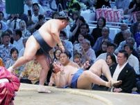 一山本が１敗で単独首位を守る　新横綱・大の里は３敗に後退　２敗は霧島ら６人に