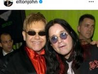 オジー・オズボーンさん死去　エルトン・ジョン、ロッド・スチュワート、ジョン・ボン・ジョヴィらがしのぶ