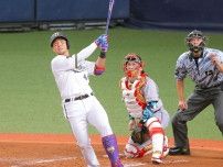 【球宴】オリックス頓宮裕真が左翼ポール直撃の３ラン…本拠地での一発に「一番、気持ちいい」