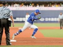 【球宴】初選出の中日・岡林勇希が“ランニングホームラン”　セ・リーグではトップの三塁打５本