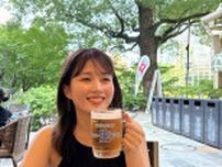 テレ朝・田中萌アナ「休みの日にプライベート」でも自社イベントへ　ビールジョッキを手に「格別においしい」