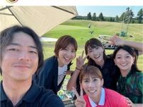 石川遼がレアな自撮りショット「美女ばかり」「豪華メンバーですねー！」ゴルフ大会で楽しそう