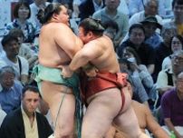 熱海富士が琴桜を撃破　３敗を守り優勝争いに残る「隅っこの方で頑張るくらいの気持ち」