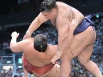 高安、優勝争いの壁に　熱海富士を下して２桁王手「９と１０では違う。最後勝って来場所につなげたい」