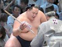 ４０歳８か月で玉鷲が最年長三賞・殊勲賞受賞　前回は３７歳で受賞も「気持ちは変わらない」