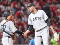 【巨人】マルティネスがリーグ単独トップ２９セーブ目　４時間８分の熱戦を圧巻の投球でクールに締める