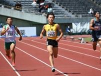 清水空跳が２００Ｍで予選突破「勝つことを目標に」１０秒００で制した１００Ｍとの２冠へ…全国高校総体