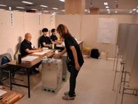 イオン余市店の期日前投票所、利用好調　黒松内の「移動」も