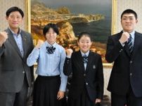 ＜室蘭＞北海道大谷室蘭　女子サッカー、ヨット、水泳で高校総体へ　「ベスト尽くす」