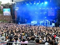 時折雨でもやまぬ音、歓声　岩見沢「ジョインアライブ」に4万人　アートエリアも盛況