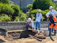 札幌・北区新川で水道管損傷　老朽化か　数世帯が断水