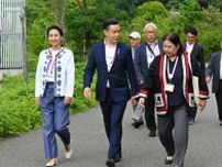 文化尊重の気持ち「共通」　パラグアイ駐日大使が白老・ウポポイ訪問