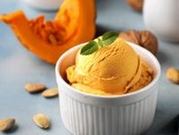 ブランドかぼちゃを使用した「ジェラート」が新発売！（月形町）